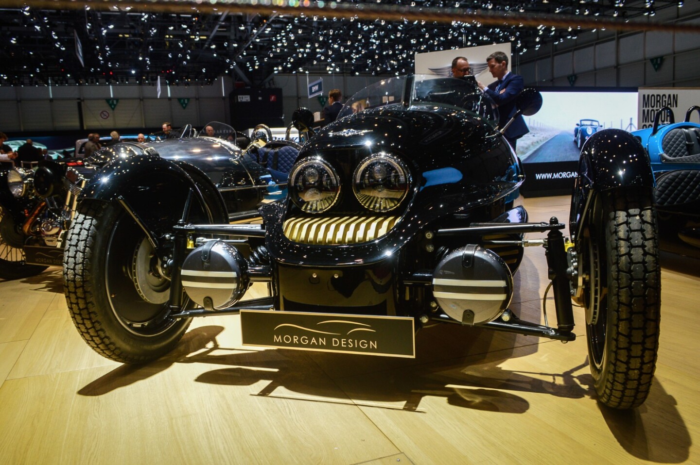 Morgan teams up with British department store Selfridges on a special-edition EV3