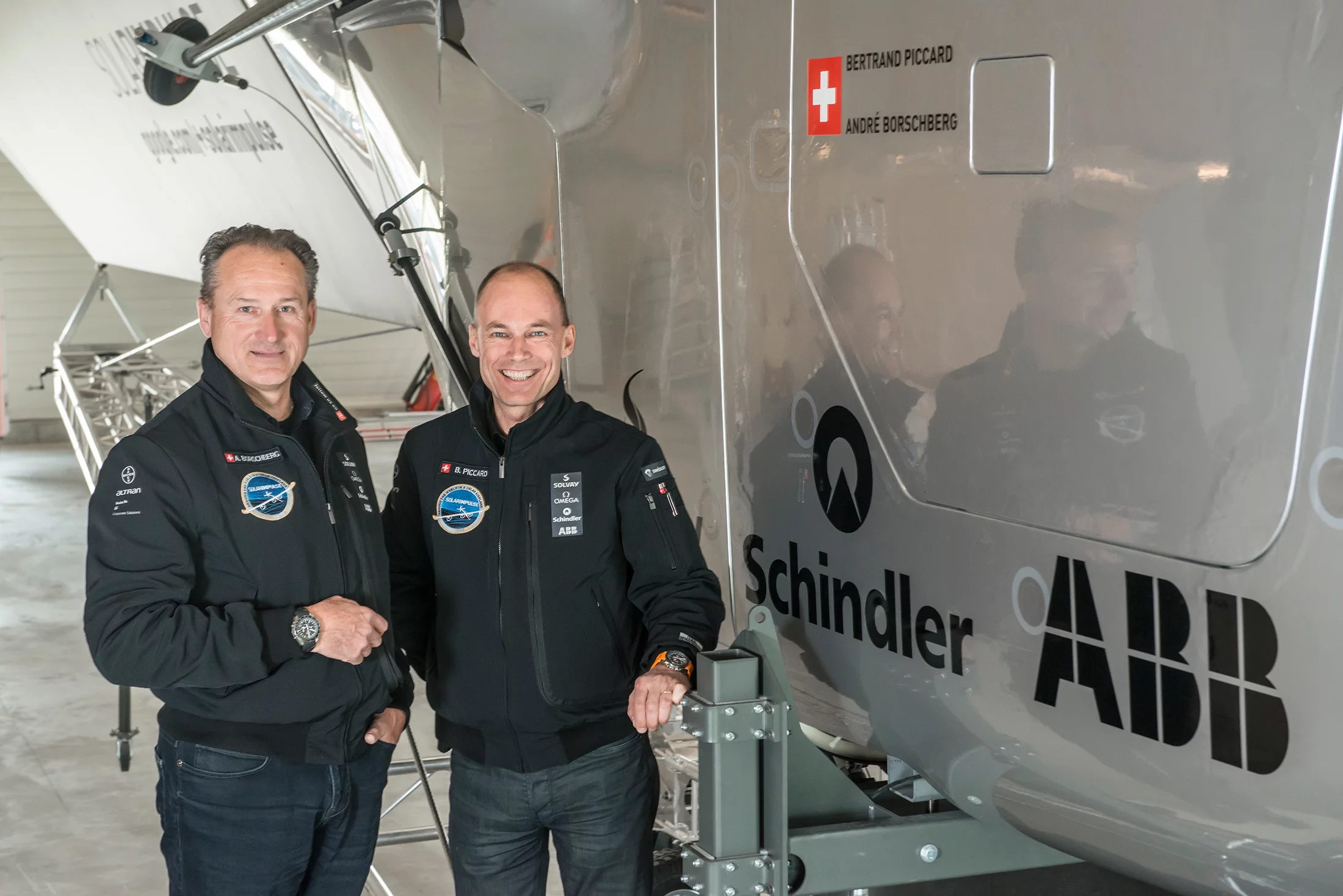 Solar Impulse pilots
