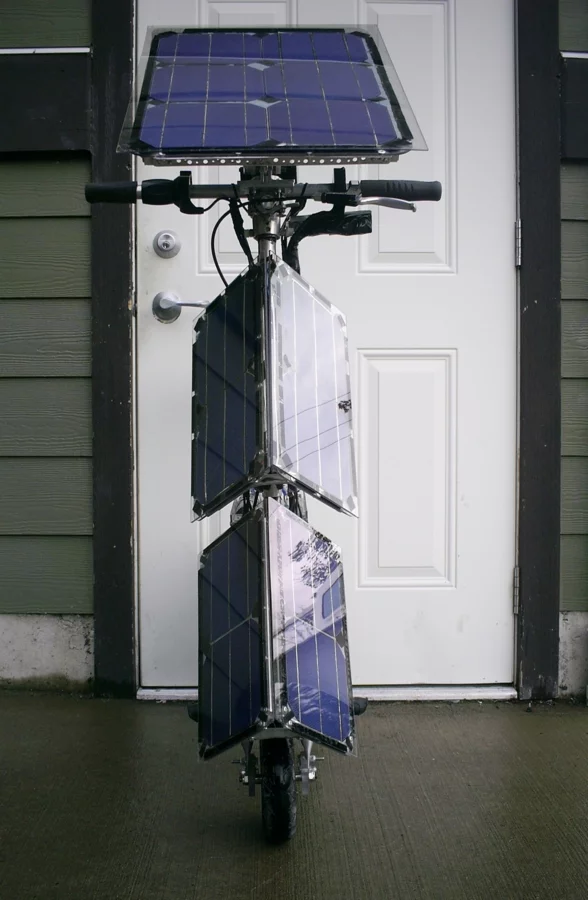 Terry Hope's KPV solar-electric scooter