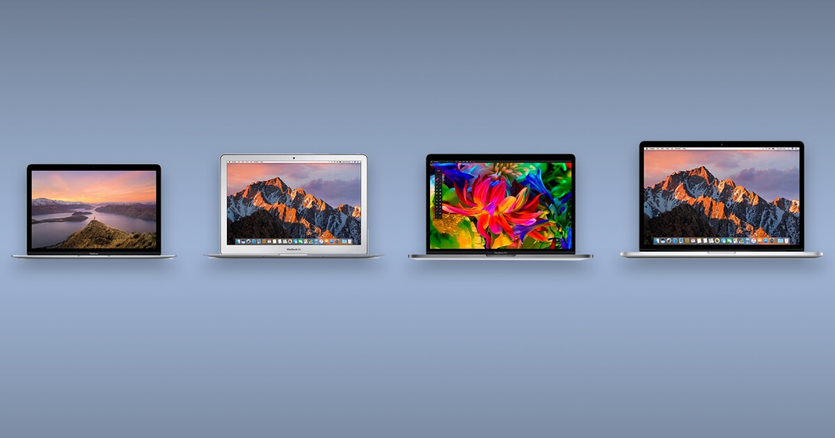 2016 Apple MacBook Comparison Guide