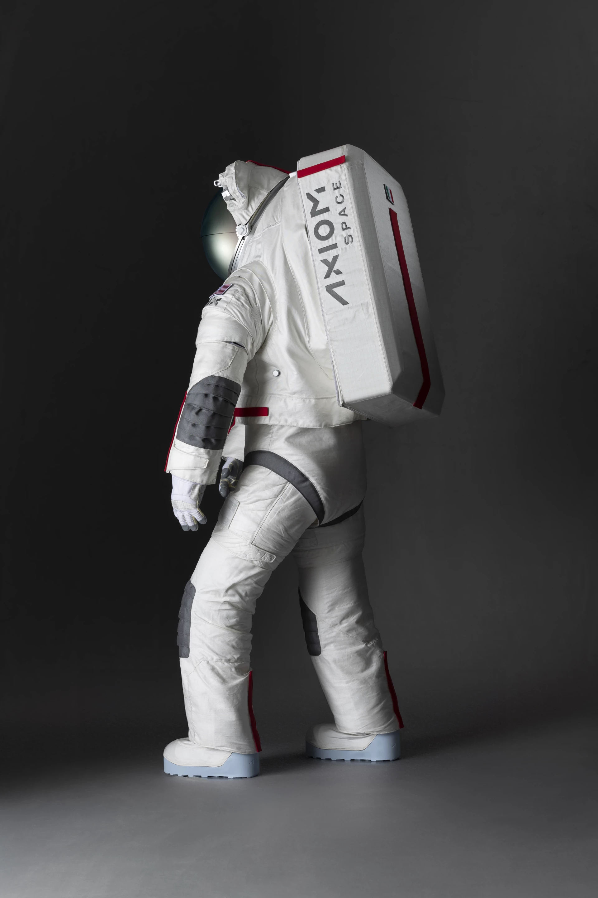 The Axiom suit has a rear entry hatch