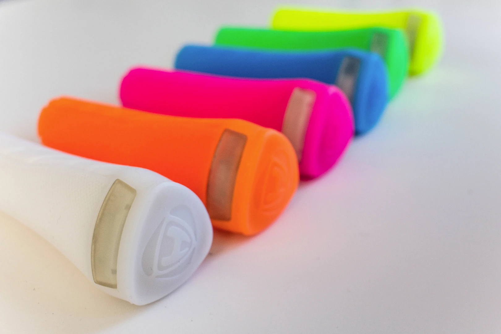 HueRay grips are being offered in six colors