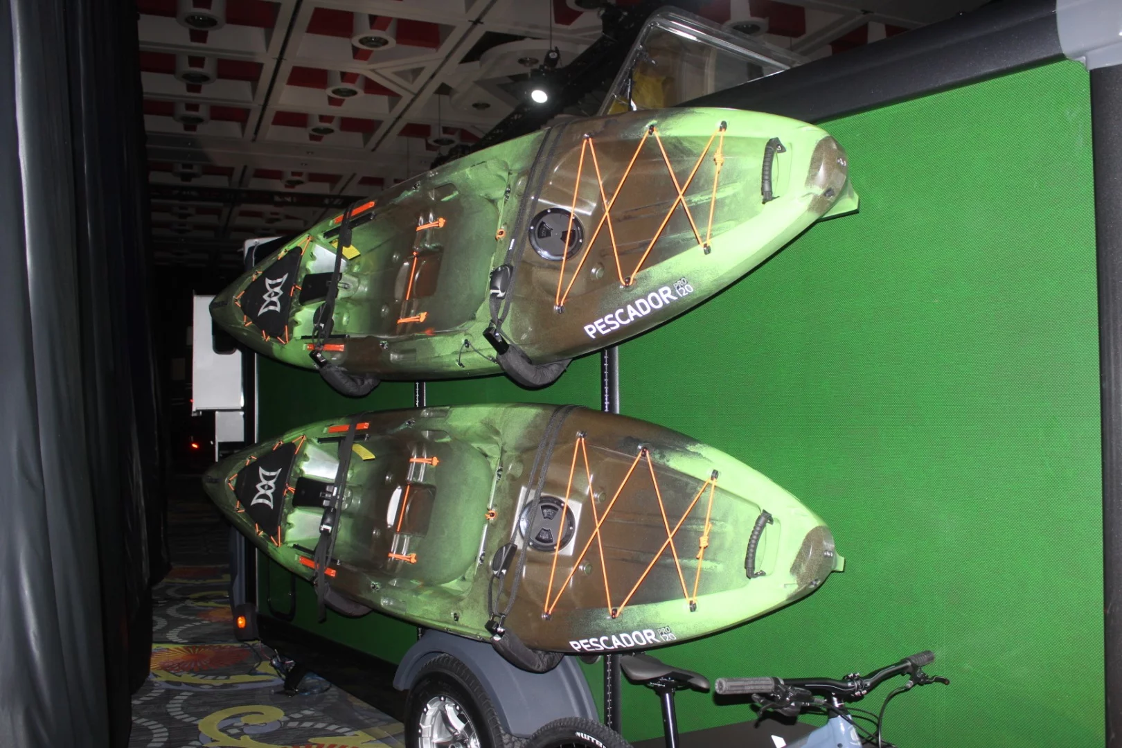 The Vast's sidewall track system makes it easy to mount gear where it's easier to access and manage