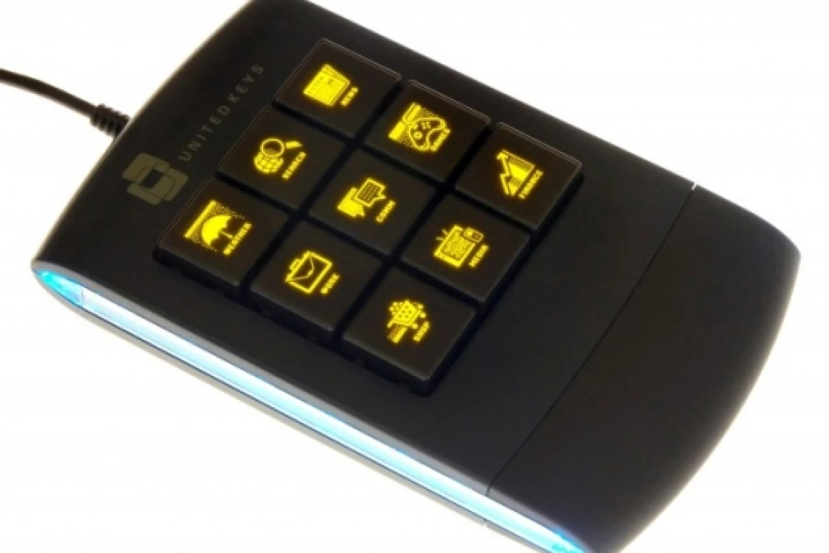 The OLED standalone keypad.
