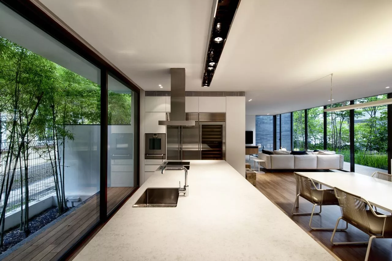 The kitchen on the ground floor (Photo: Bryan van der Beek and Edward Hendricks)