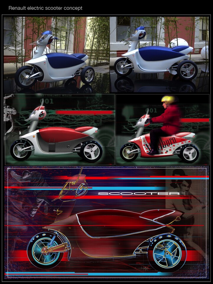 Renault Electric Scooter Concept