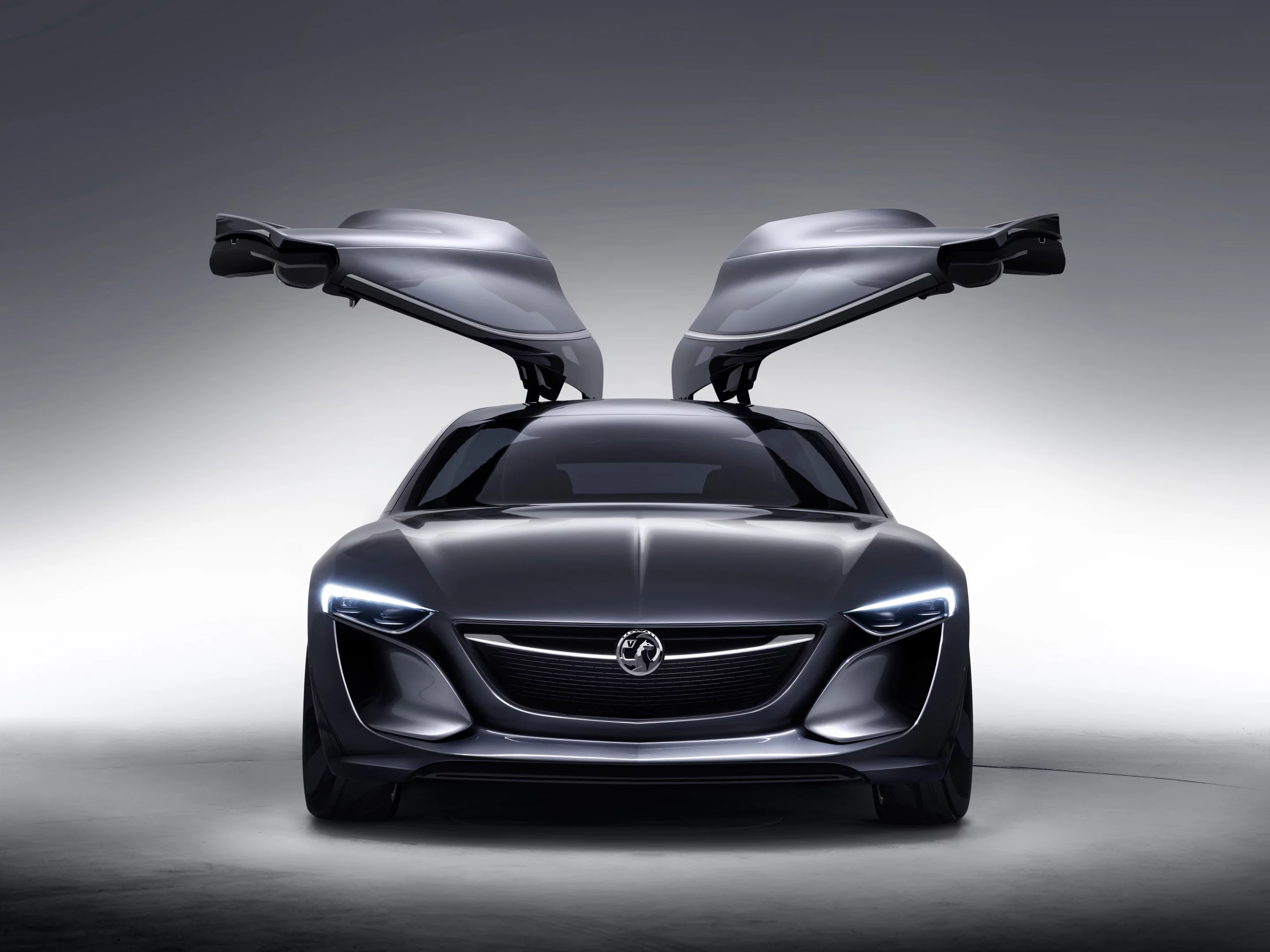 The Vauxhall Monza Concept has gullwing doors