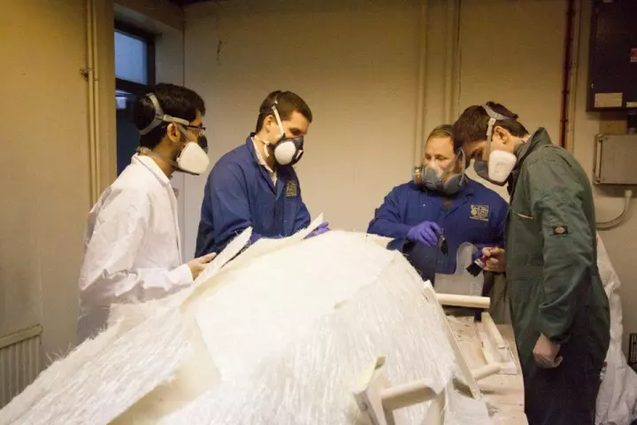 Students at the Universities of Warwick and Bath have shared knowledge of submarine design (Photo: University of Warwick)