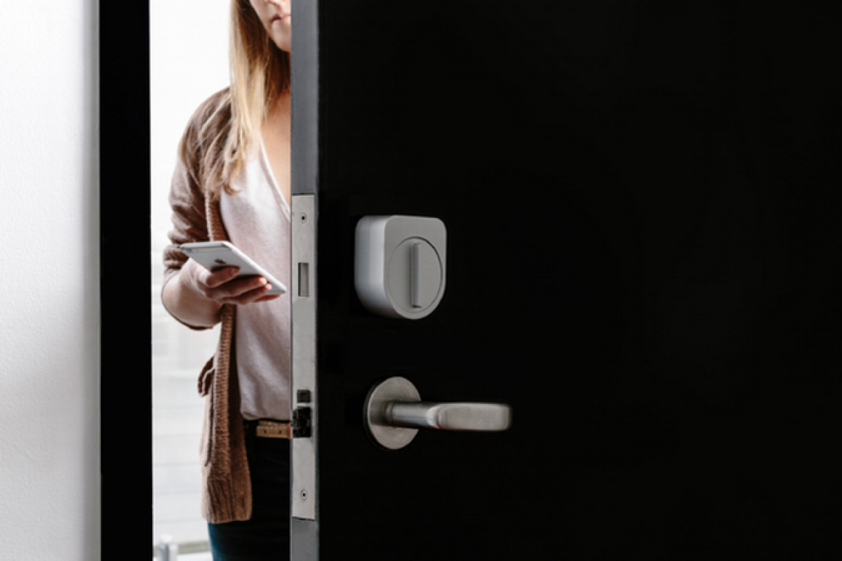 Sesame smart lock opens your door with a secret knock