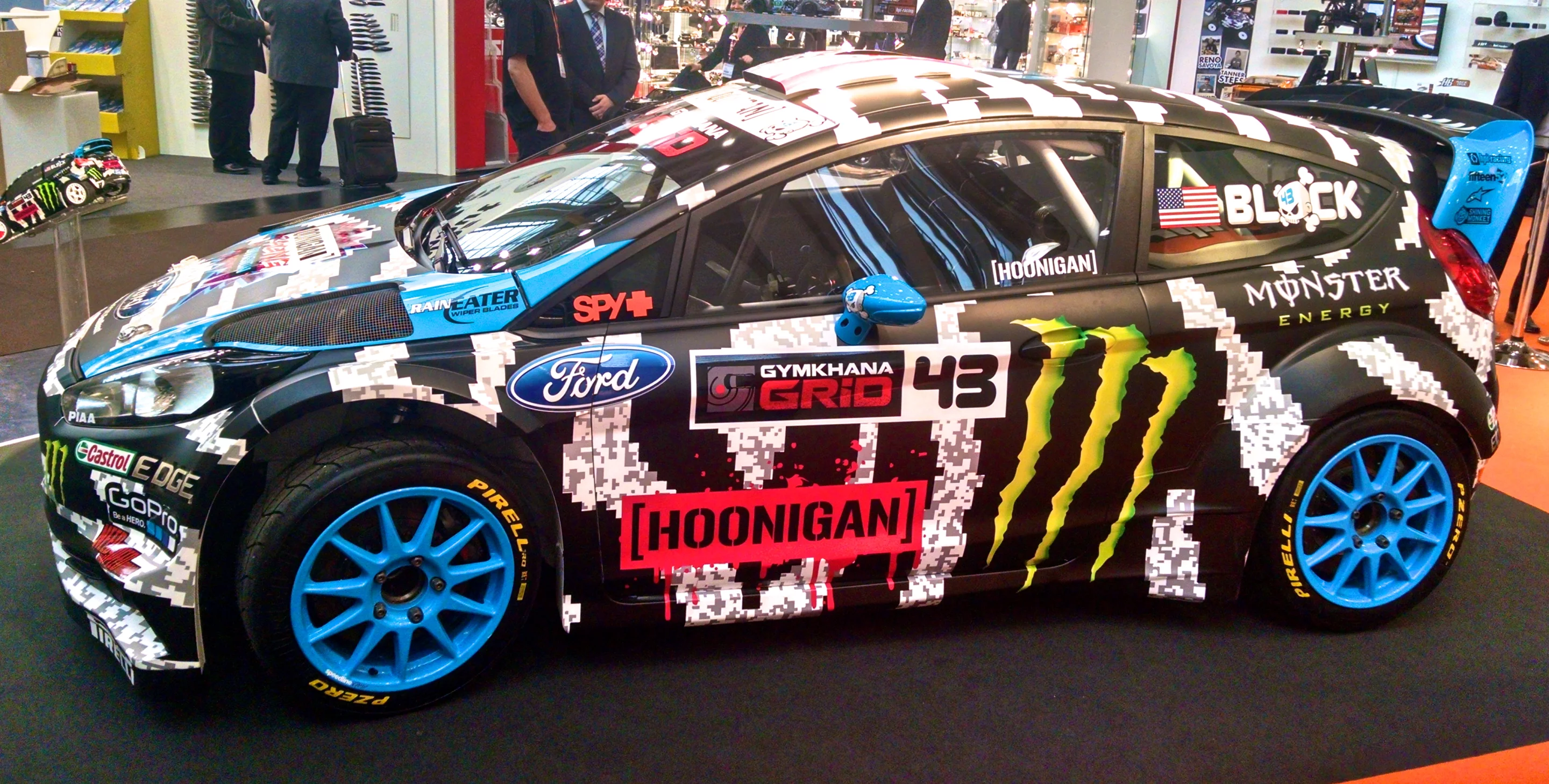 Ken Block's Hoonigan Ford Fiesta (Photo: C.C. Weiss/Gizmag)