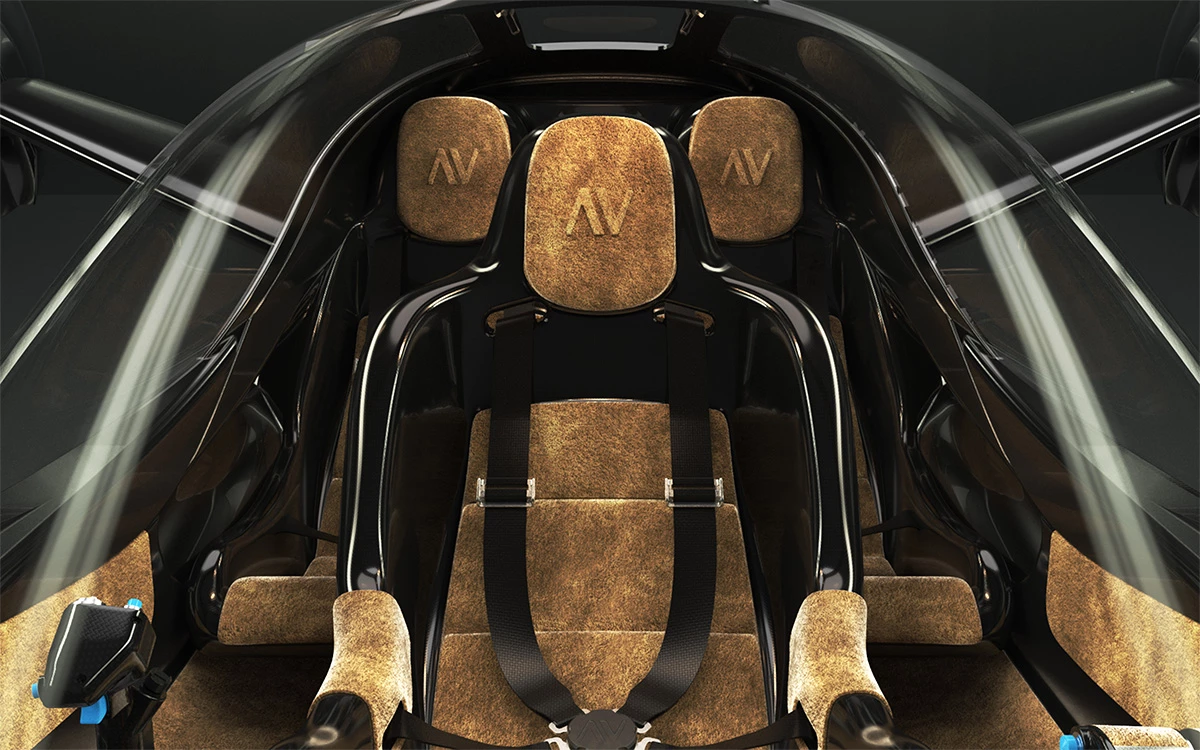 This lightweight aircraft is designed to comfortably seat three multimillionaires who have places to be