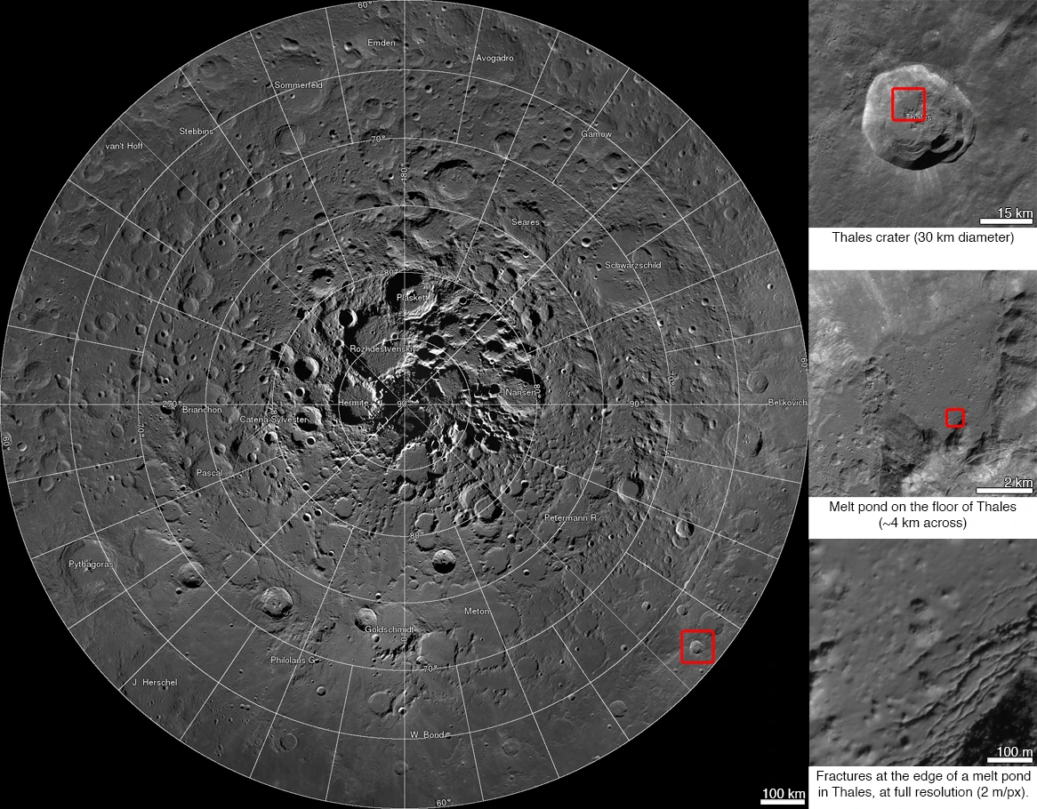 Image showing the level of magnification achievable by the user (NASA/GSFC/Arizona State University)