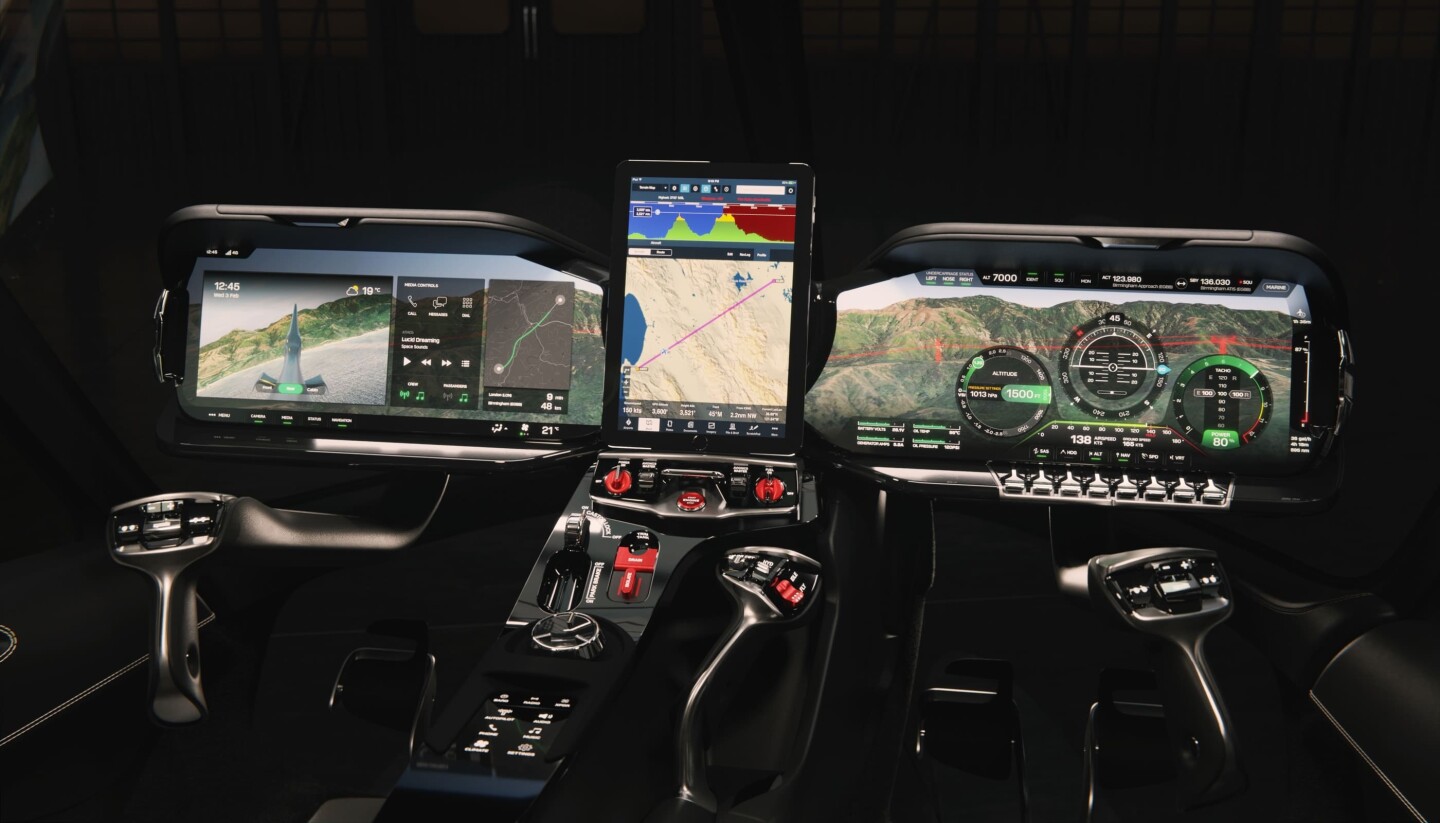 Hill's digital cockpit looks amazing