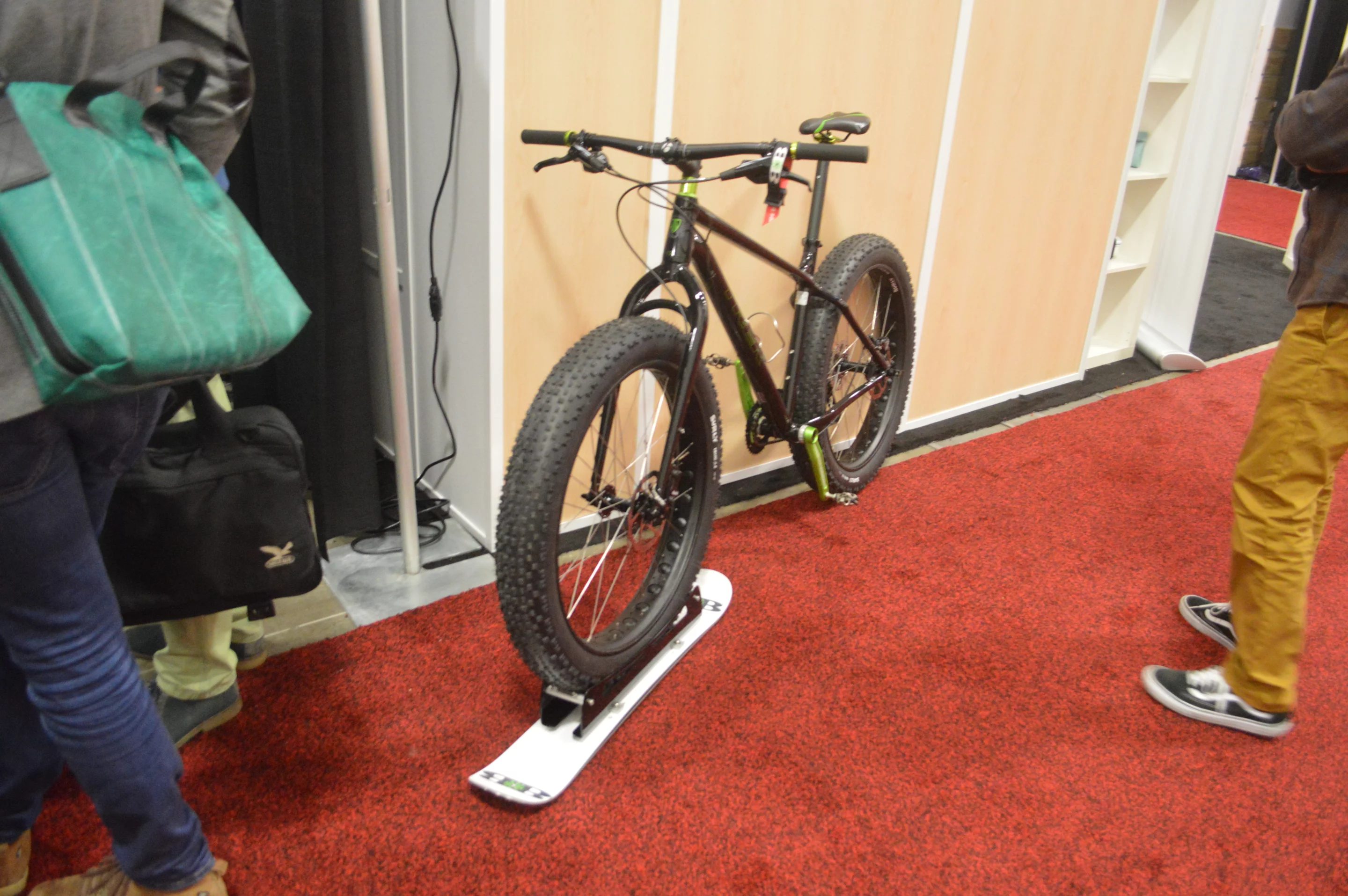 BikeBoards says its ski offers better float than even the fattest bikes out there