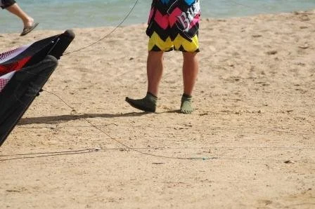 Don't get caught off guard by sharp, painful objects lurking under the sand