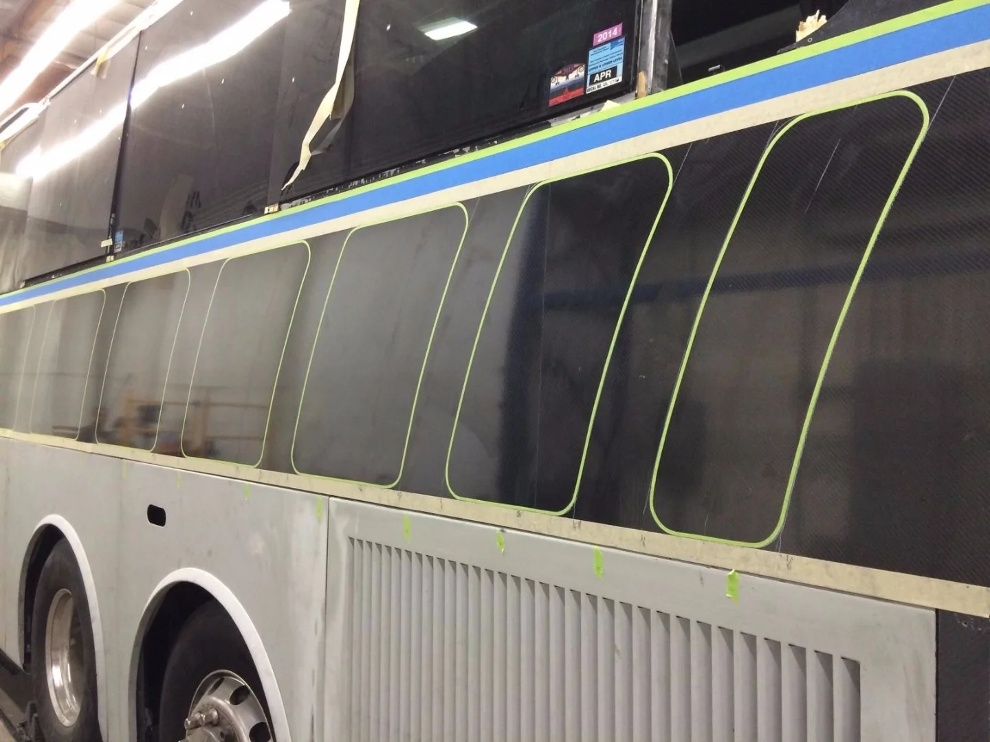Gaffloglio builds the electric bus prototype