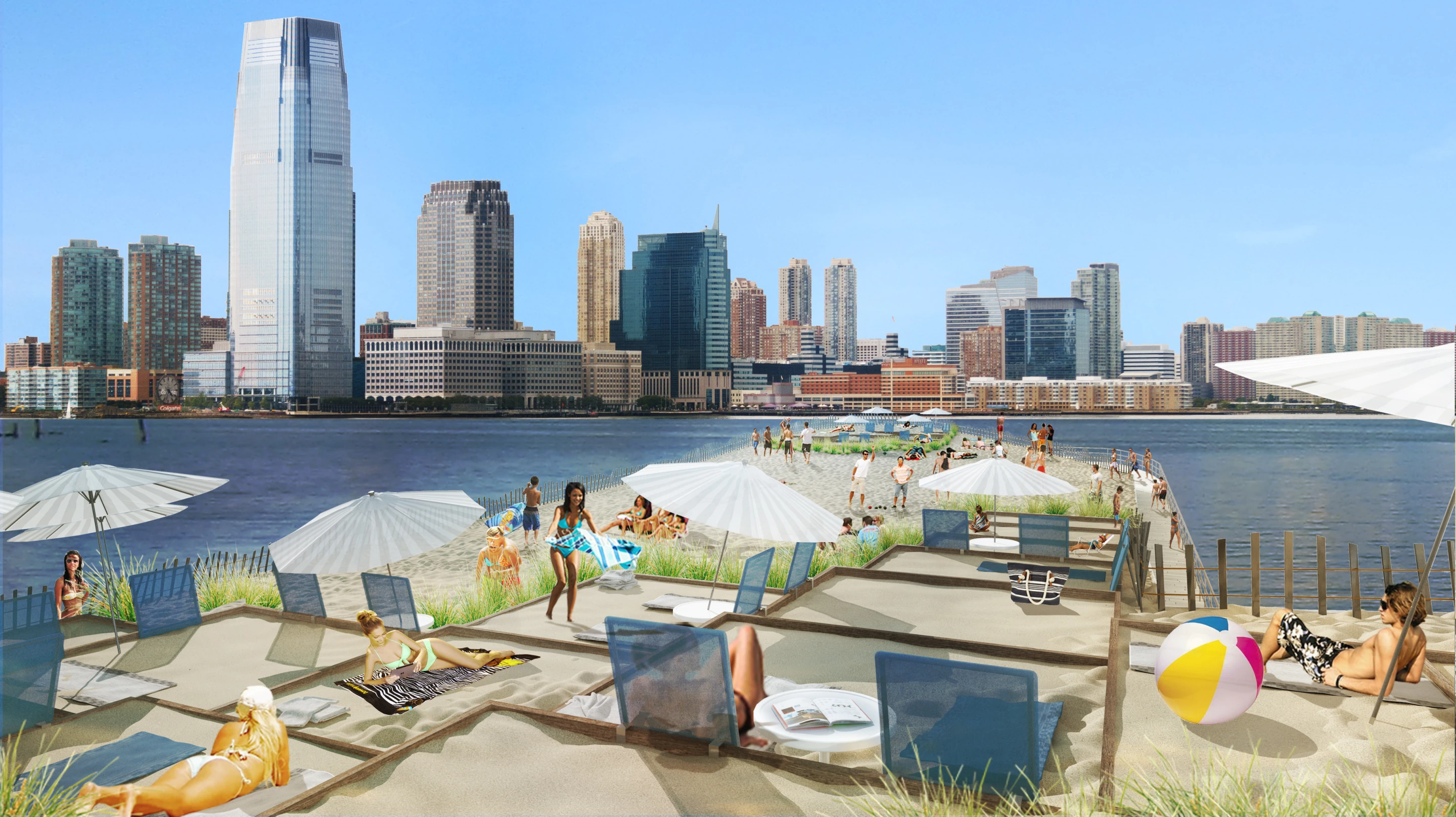 City Beach NYC will soon be the subject of a US$200,000 crowdfunding campaign on Crowdtilt (Image: City Beach NYC)