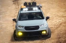 Along with the TYRI roof lamps, the Grizzly Peak concept has Baja Designs LP4 fog light pods