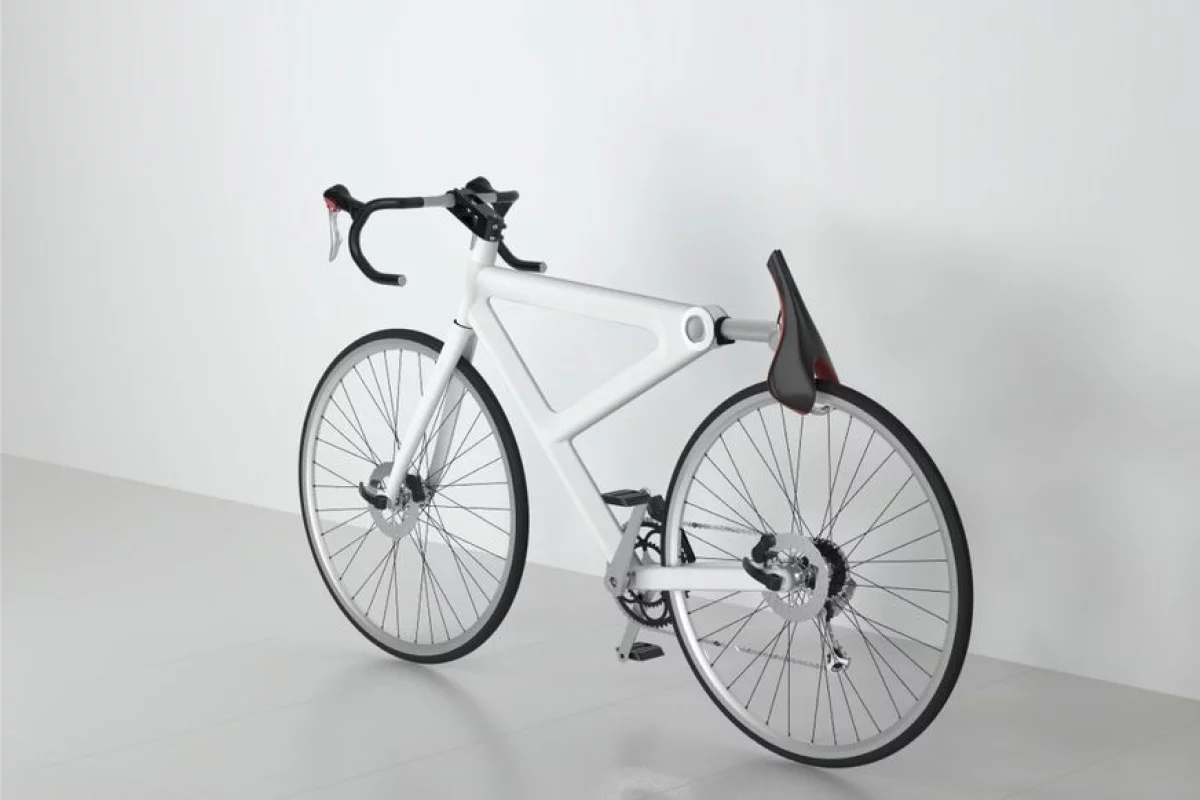 Saddle Lock is a concept design for a simple, efficient form of bicycle security