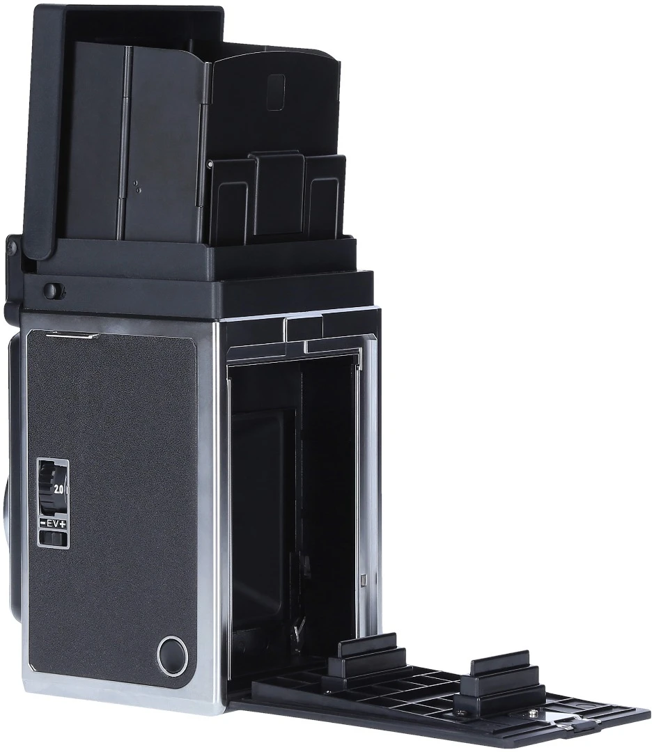 The Rolleiflex Instant Kamera has been optimized for use with Fujifilm Instax Mini modules