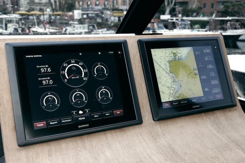 At the helm