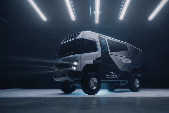 Gaussin has announced the world's first hydrogen-powered Dakar race truck, preparing to race in January 2022