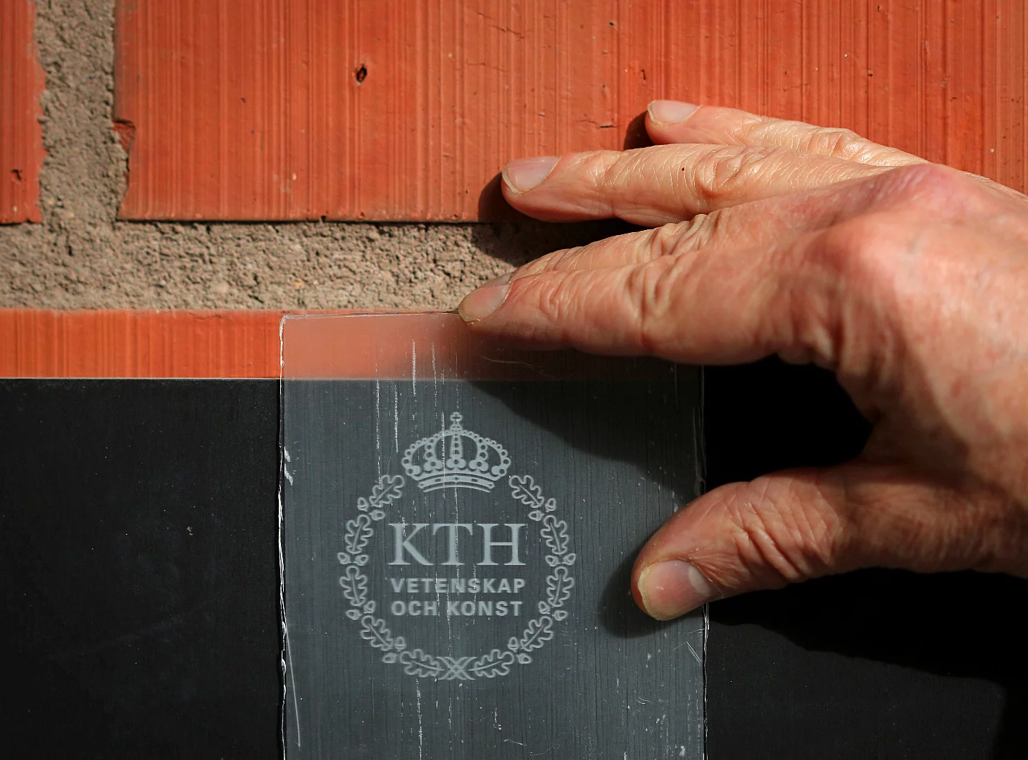 A sample of the new material