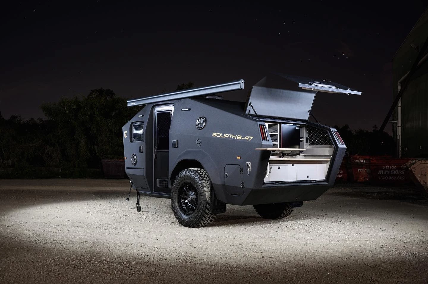 The Goliath G-47 gets its designation from its 4.7-m length