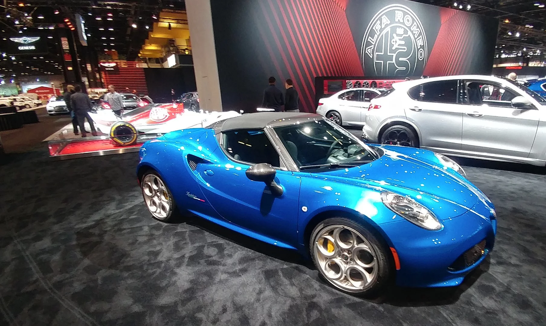 The 4C Spider Italia is aimed towards driving enthusiasts and comes with several exclusive items