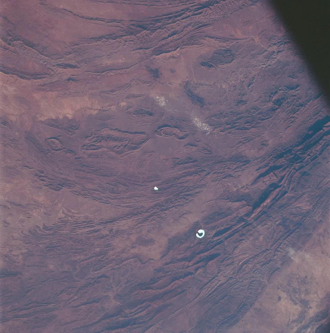 Pakistan as seen from Apollo 7