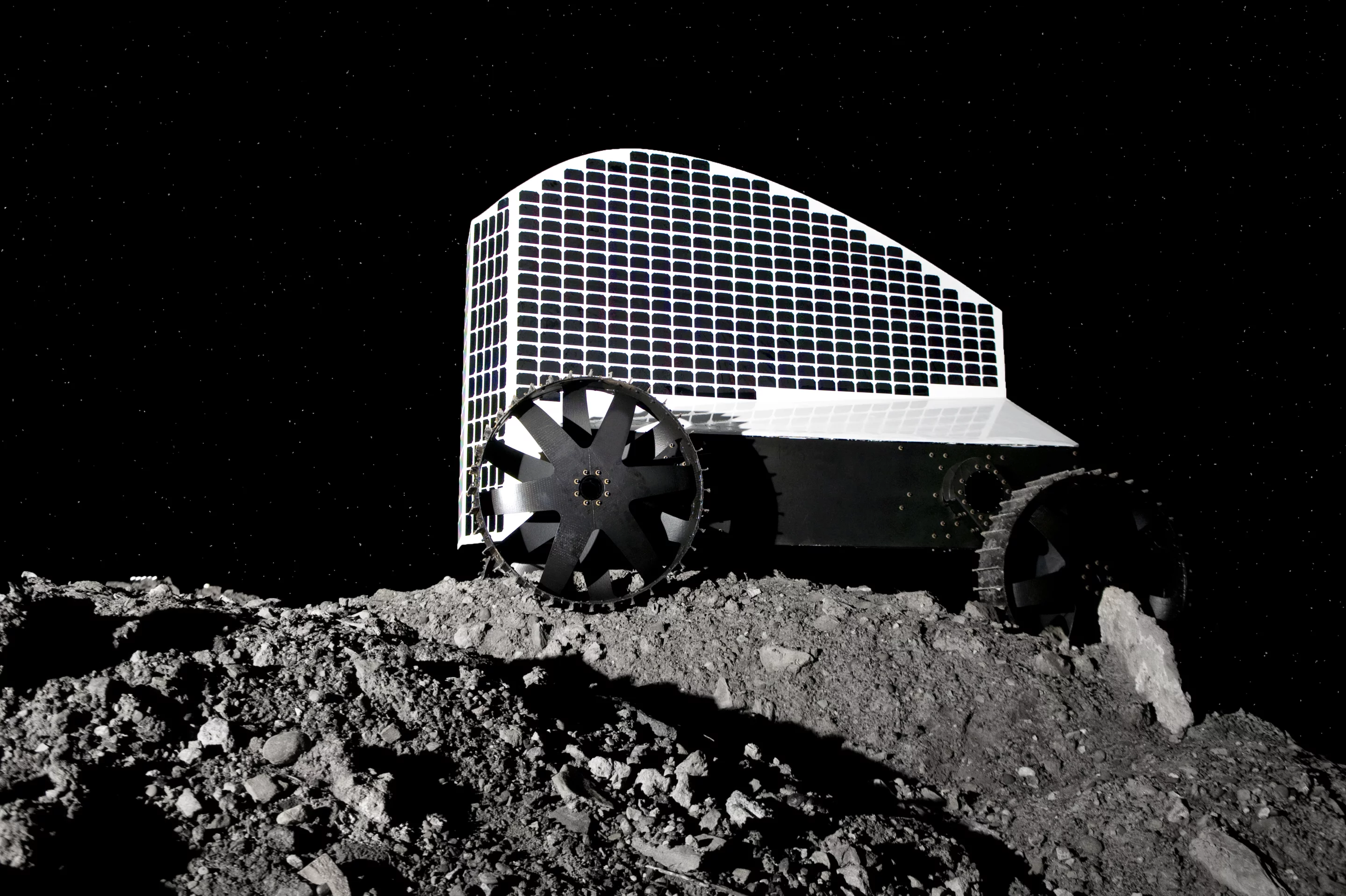 The Polaris lunar water prospecting robot prototyple