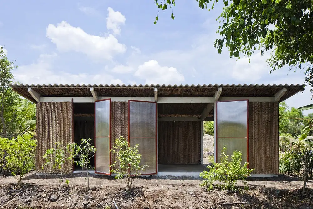 The prefabricated S House by Vo Trong Nghia Architects was designed to retail for just US$4,000