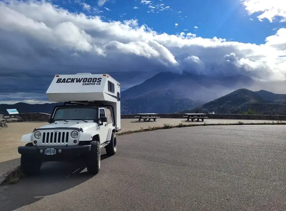 Racking up elevation with the Backwoods Camper