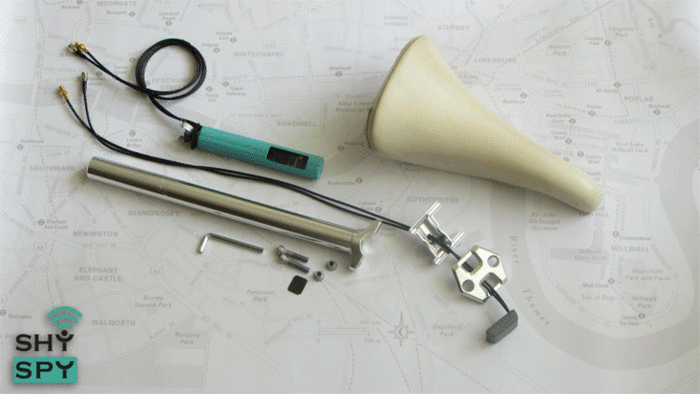 The ShySpy uses GPS for fitness tracking and security