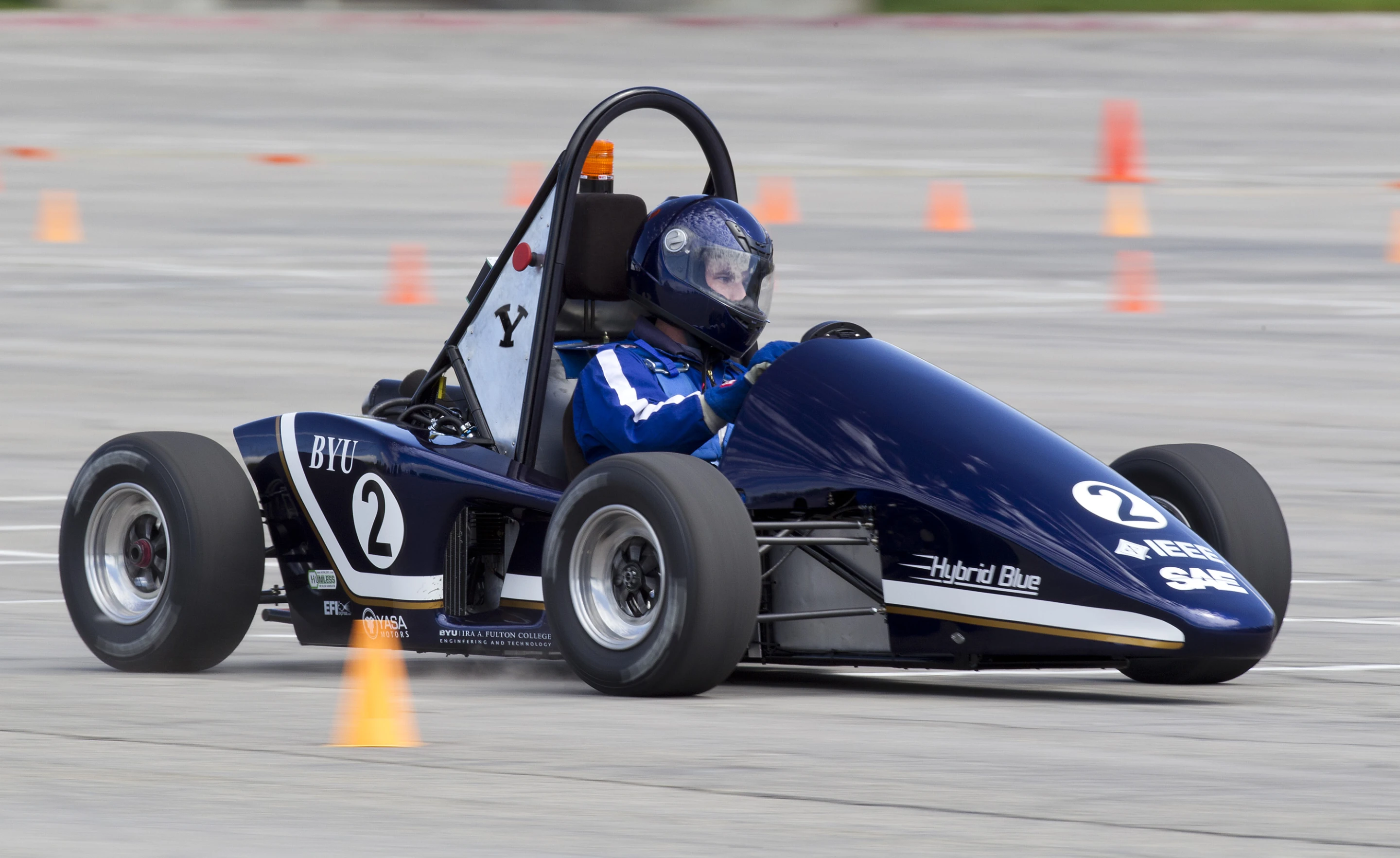 Hybrid Blue, competing earlier this month in New Hampshire