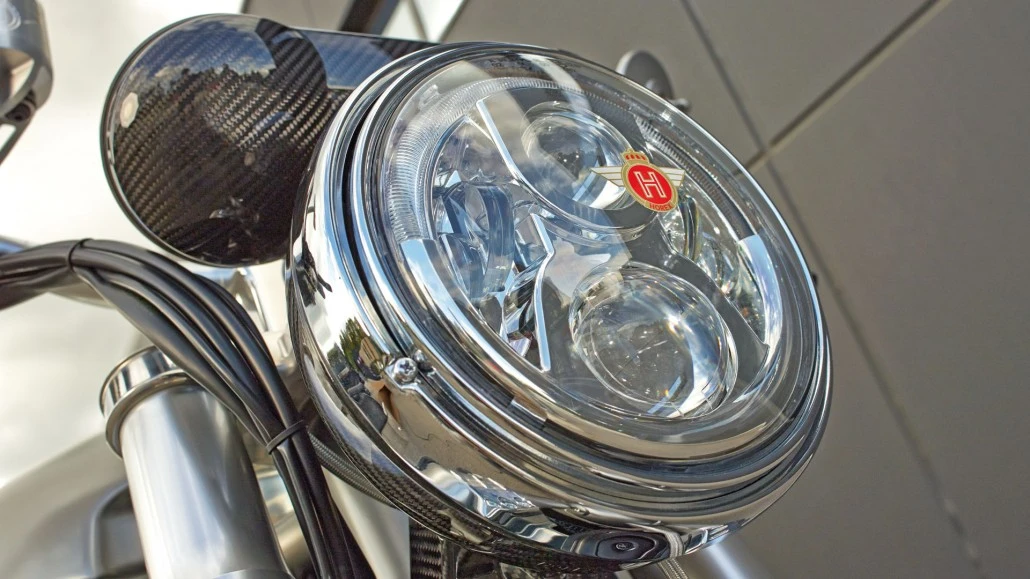 New LED headlight for the Horex VR6 Silver Edition