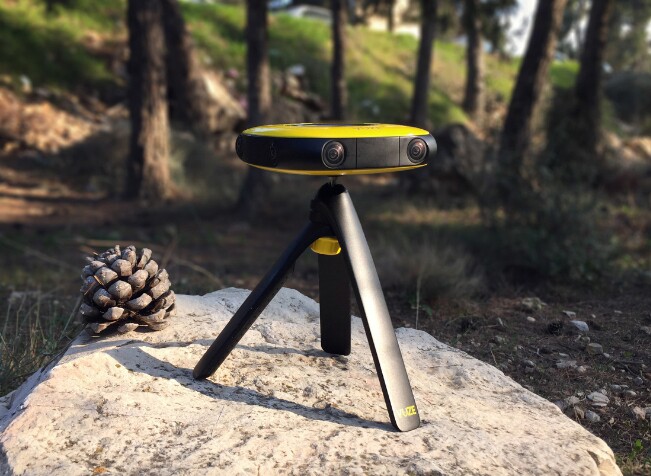 The Vuze a 3D VR camera, which is said to be easy to use