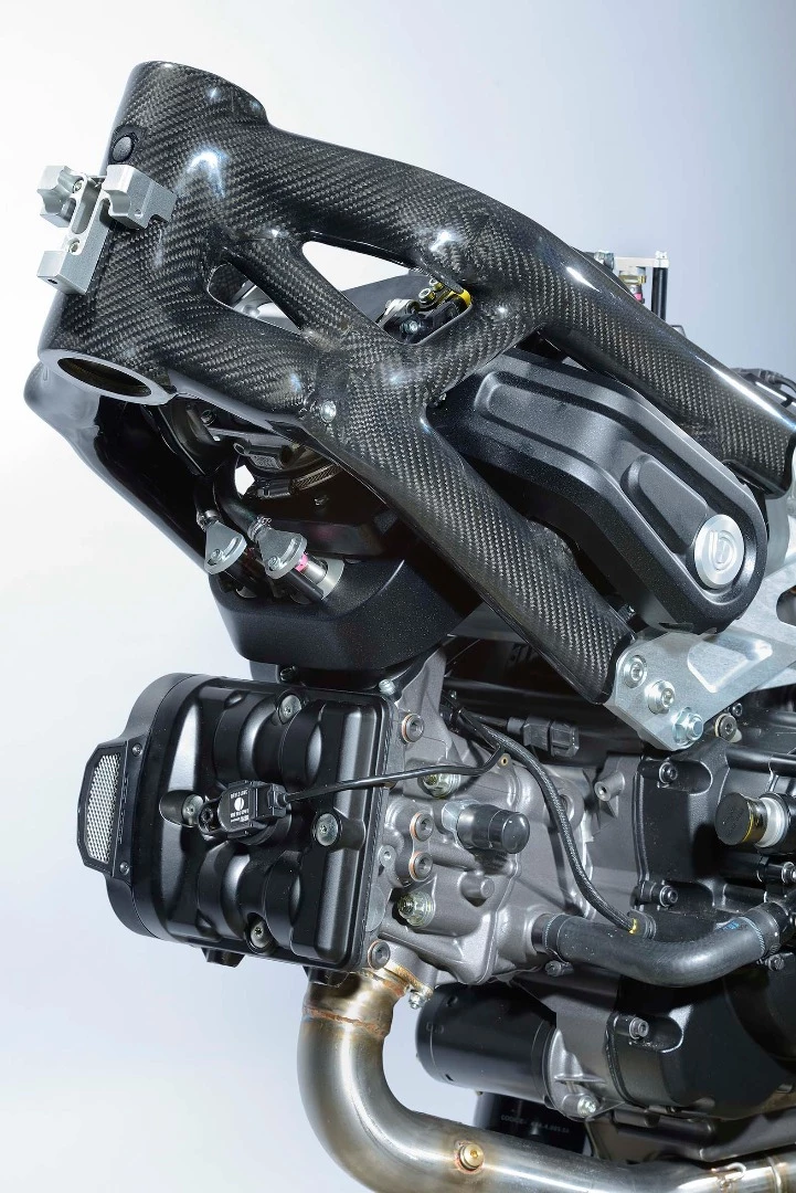 Bimota Supercharger kit: adds 15-20 percent more power and torque