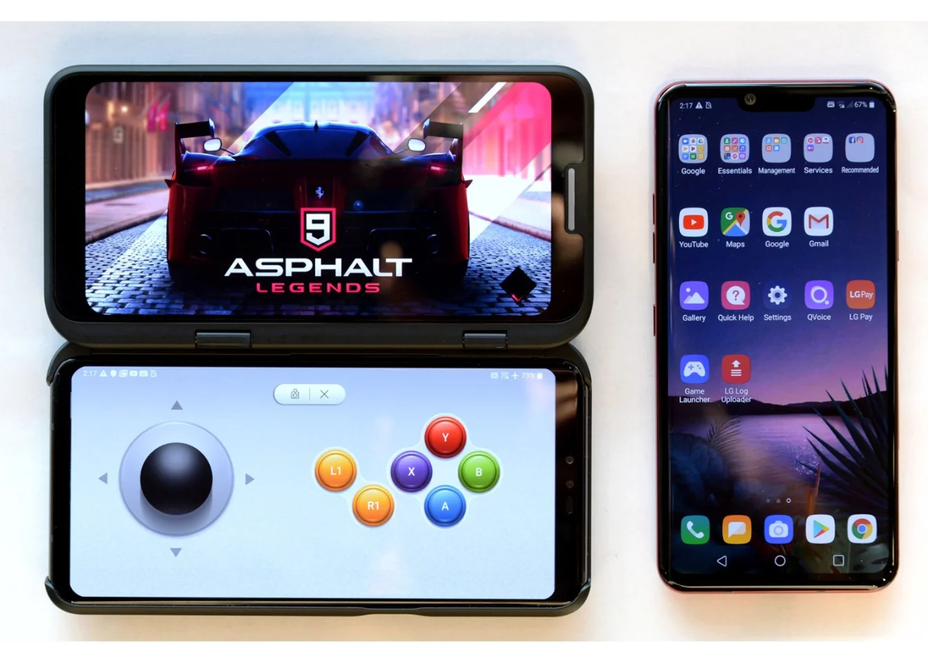 The Dual Screen add-on for the LG V50 ThinQ will let you add controls to games, for example