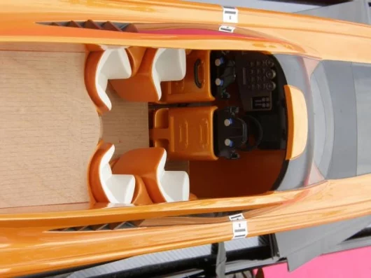 XSR48 model on display at the Salon Nautique in Cannes