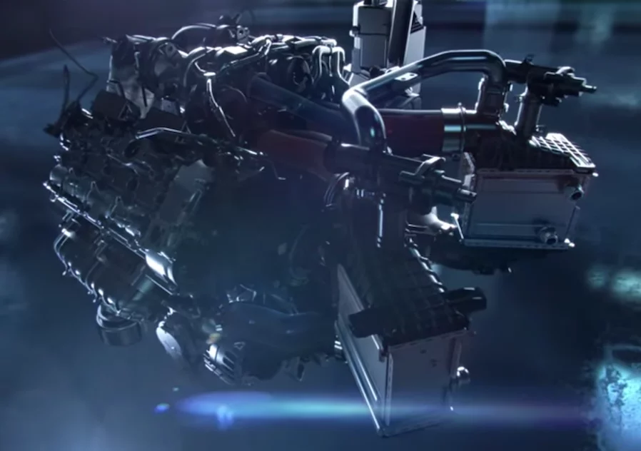 AMG's new M178 engine forms the heart of the new GT