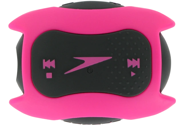 The Speedo Aquabeat comes in lime green, hot pink, black and gray