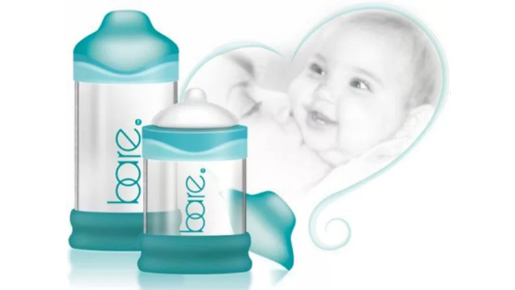 The BARE baby bottle is designed to better emulate the shape, texture and functionality of a mother's breast
