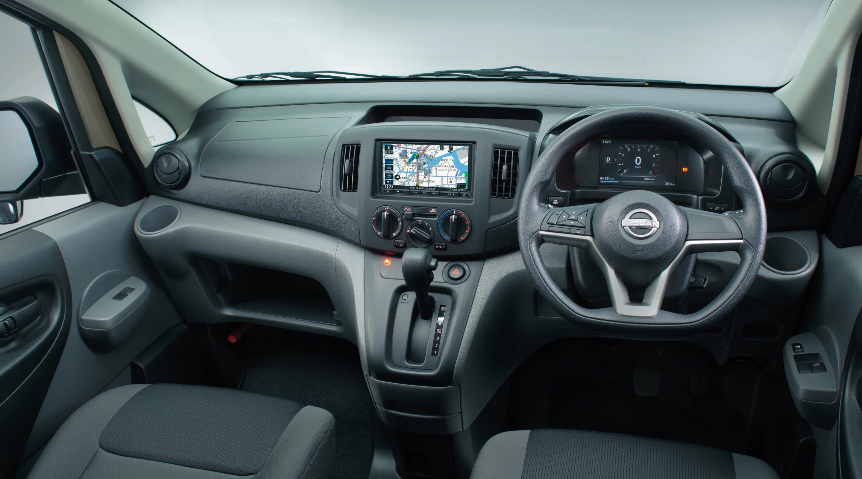 At the helm of the NV200 Vanette MyRoom, designed for and sold in the Japanese domestic market