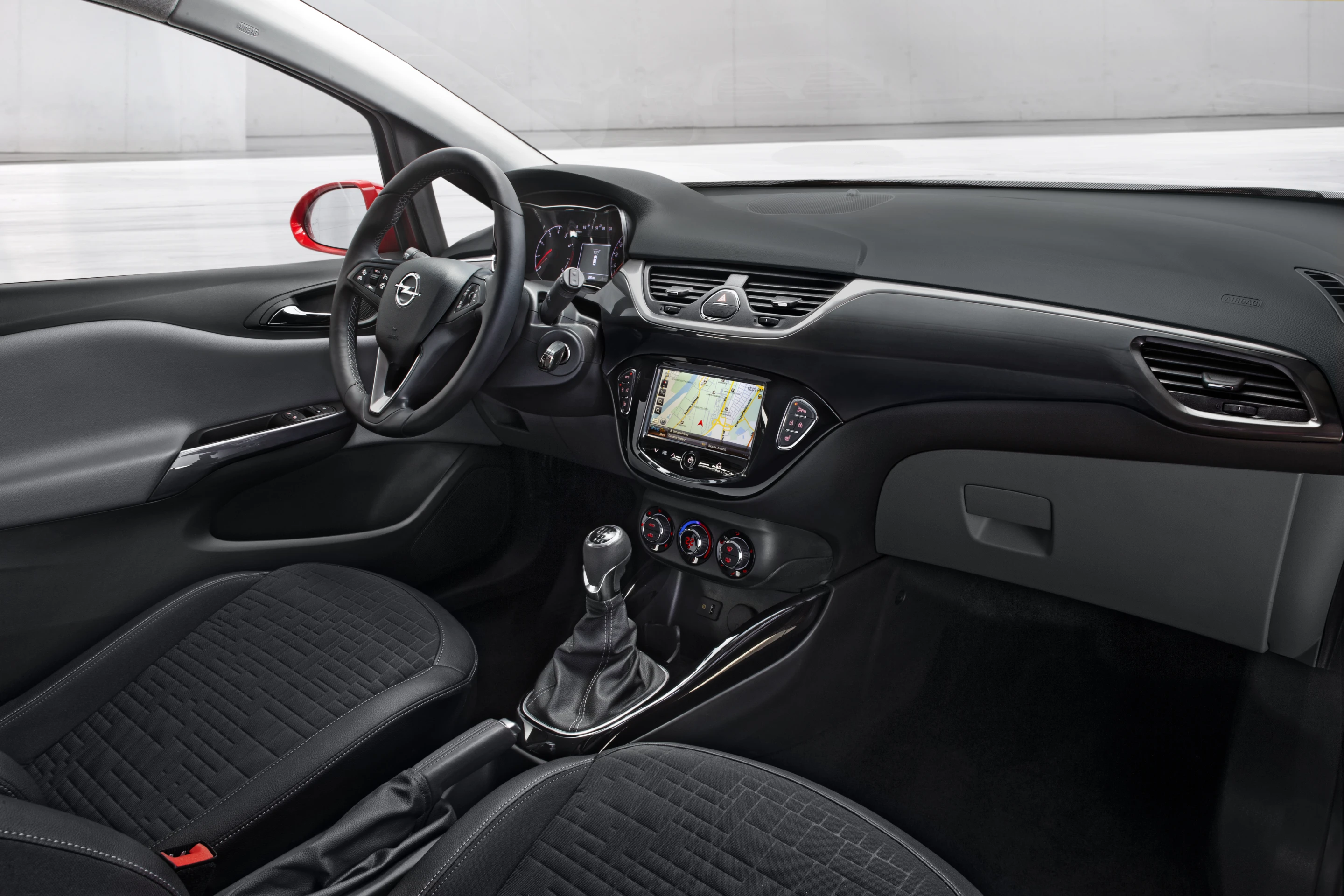 The Corsa is available with a 6-speed automatic gearbox