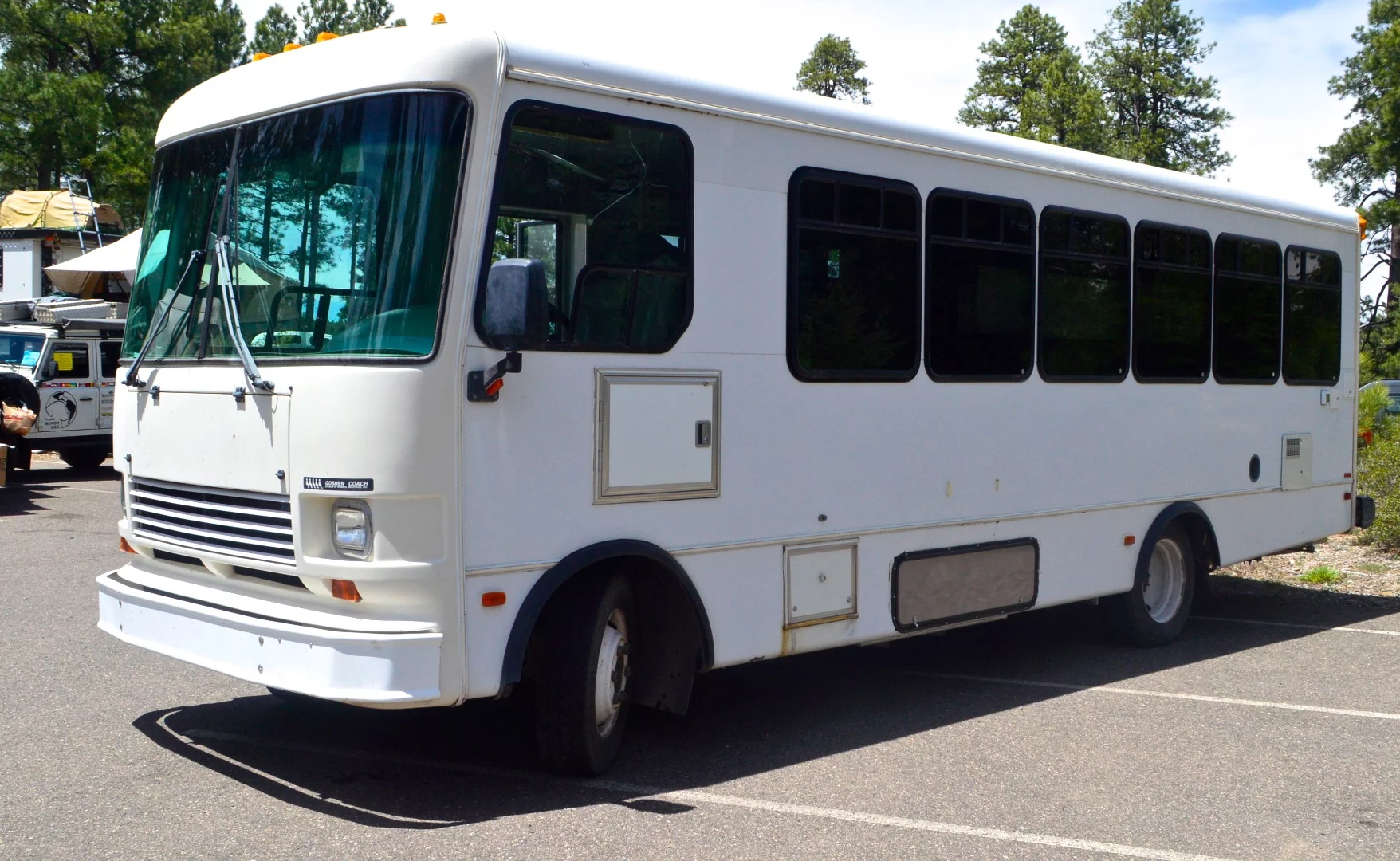 Overland Expo is a great place to see ambulances, work trucks, buses and other professional vehicles repurposed as adventure mobiles