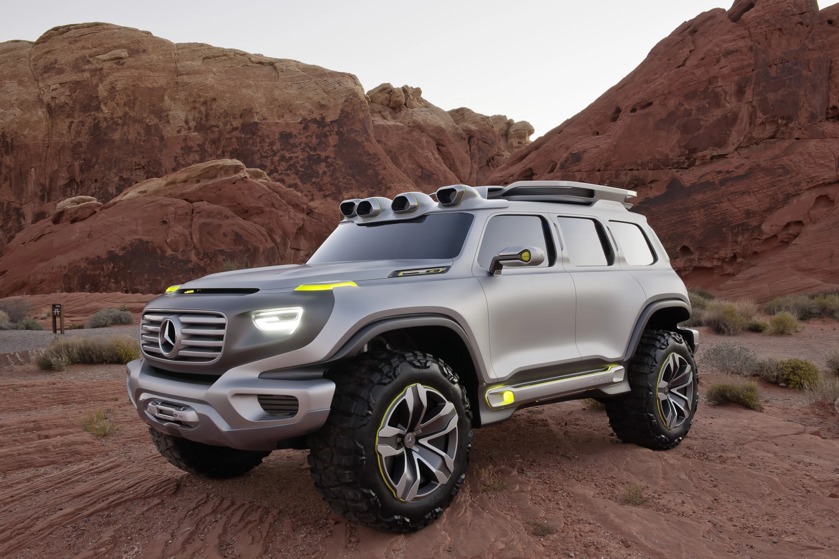 The Mercedes-Benz Ener-G-Force concept design