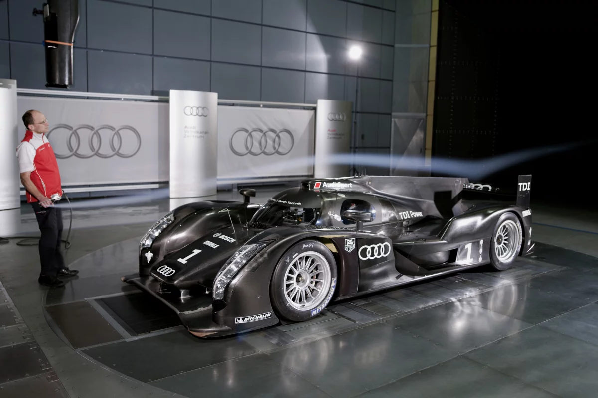 The new Audi R18 LMP1 sports car