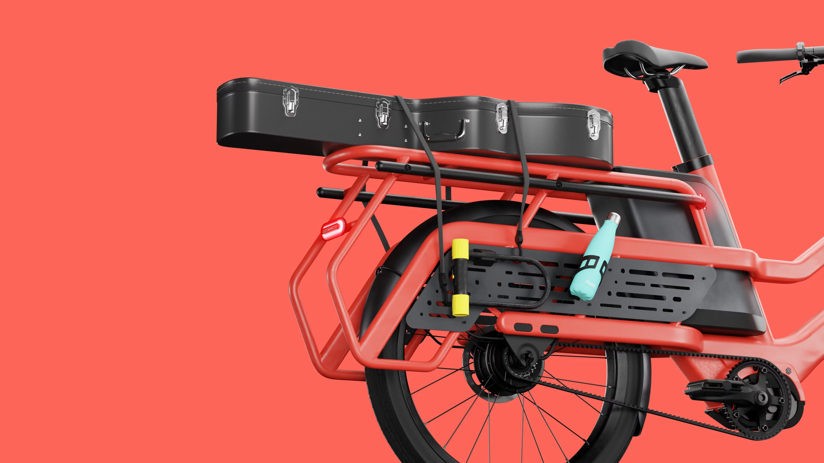 The Pie is equipped with a 1-kWh dual battery for up to 80 miles of per-charge riding