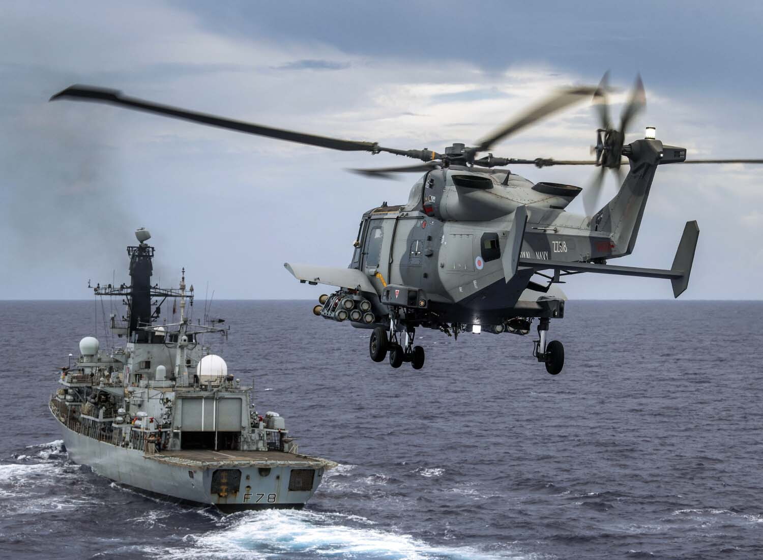 Royal Navy fires new Martlet missiles at sea to demo carrier defenses